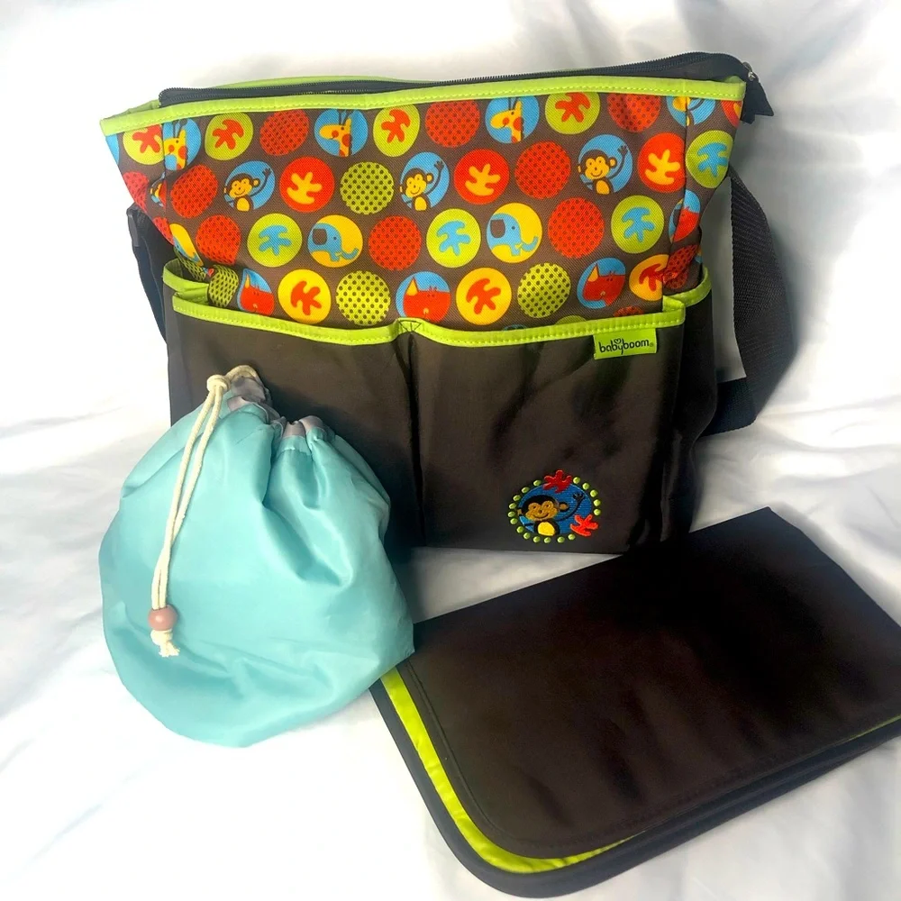 Baby Boom 3 Piece Diaper Bag Set